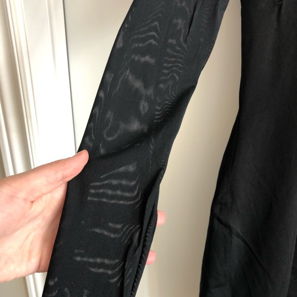 Wilfred Free Long Sleeve Mesh Mini Dress - Picture 8 of 11